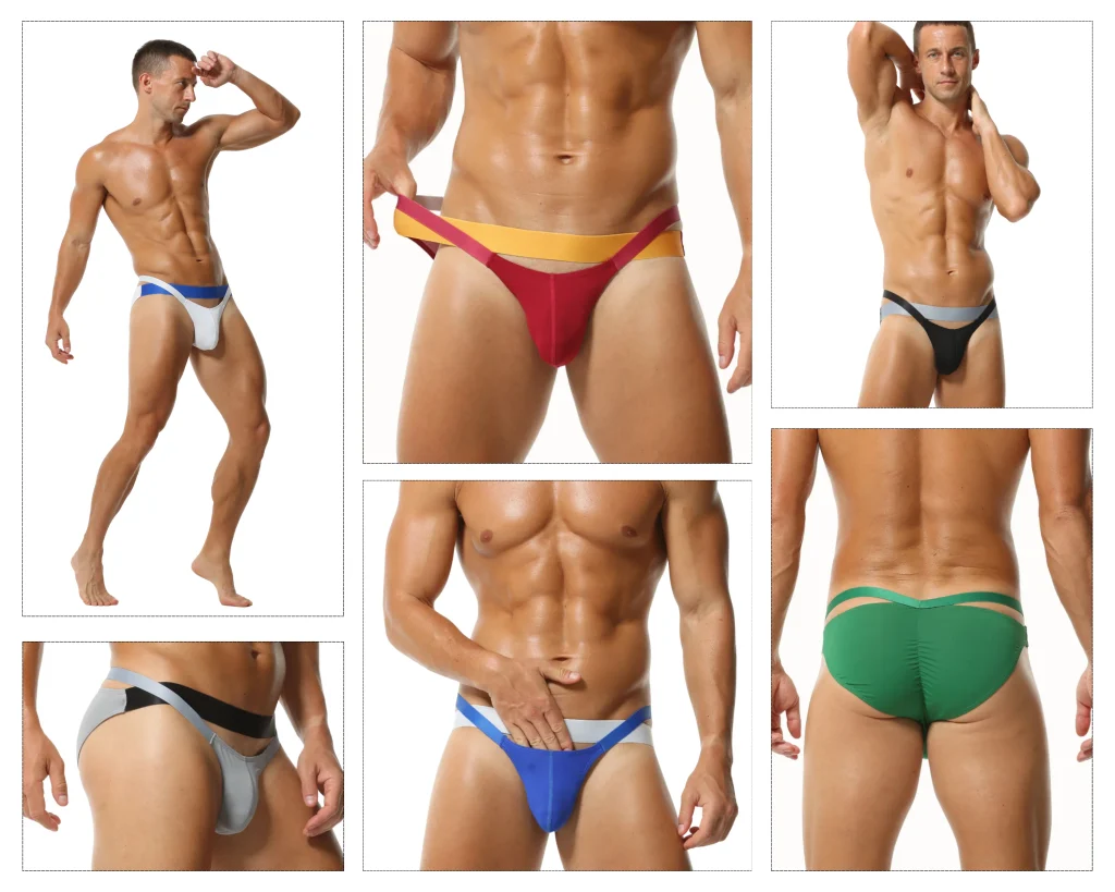wholesale gay jockstraps and briefs -spicy and shiny gay underwear supplier