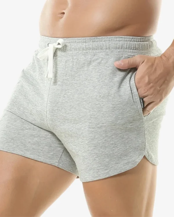 wholesale grey workout shorts
