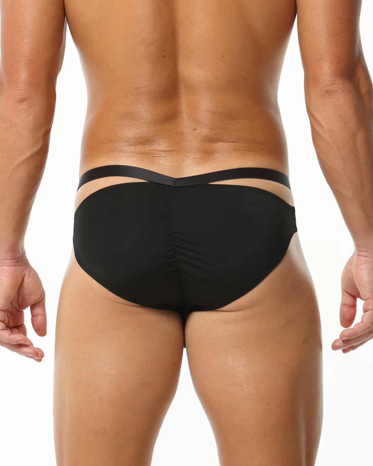 Monarch Jock Brief — Black / Grey - Image 3